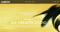 Desktop Screenshot of hybridstudio.in