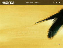 Tablet Screenshot of hybridstudio.in